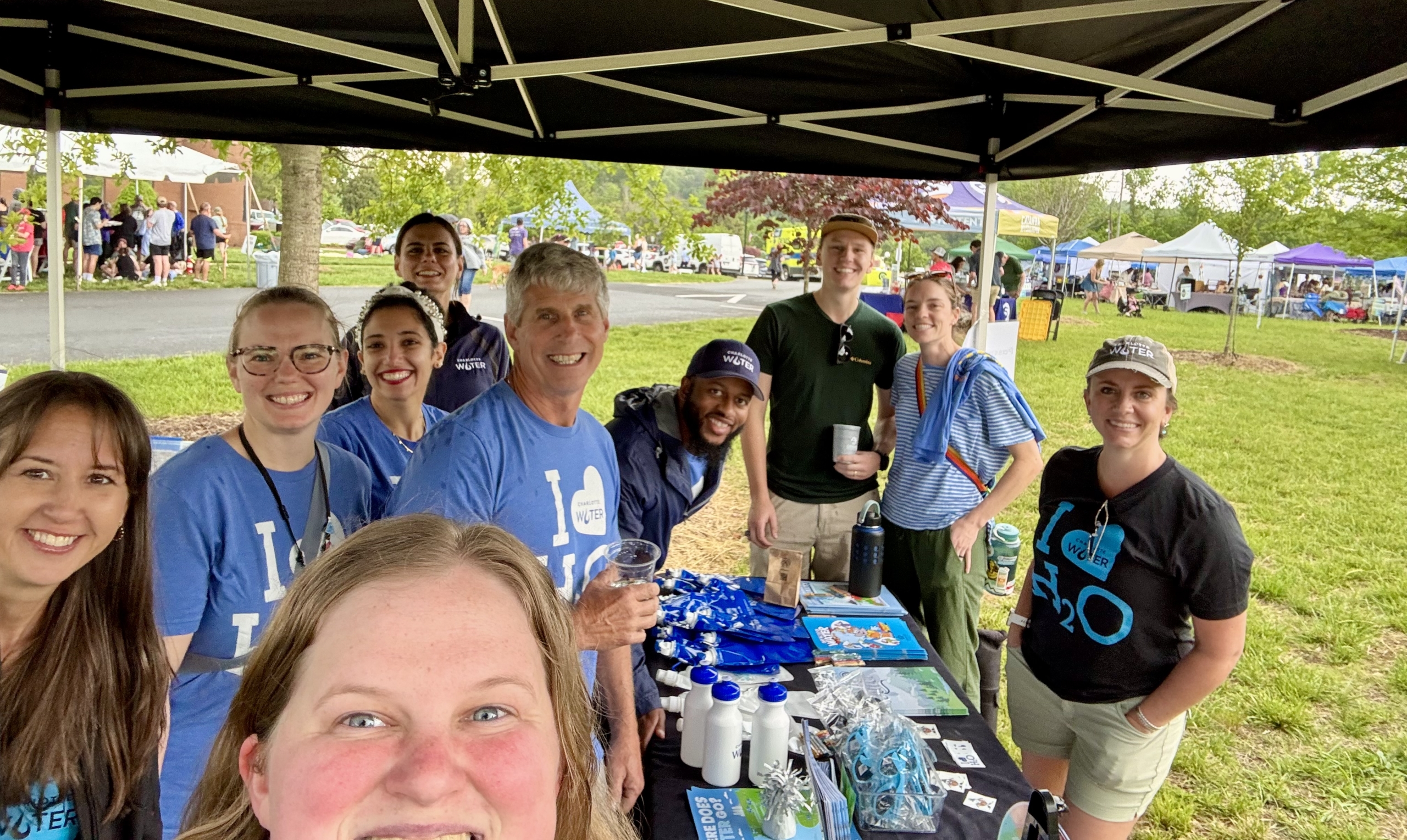 Charlotte Water team selfie