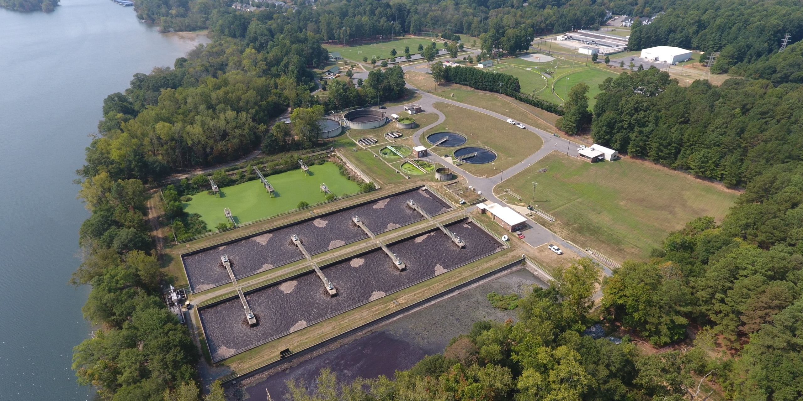 Existing Mount Holly Wastewater Treatment Plant