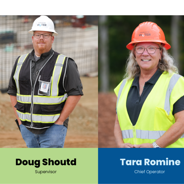 Doug Shoutd, Supervisor and Tara Romine, Operator
